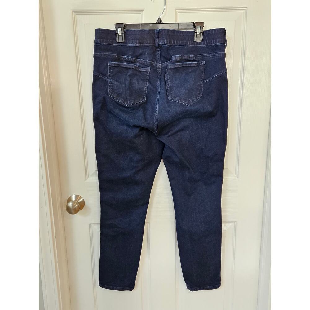 Torrid Bombshell Skinny Jeans 14R Dark Wash Limitless Stretch Plus Size NWOT - Picture 2 of 9